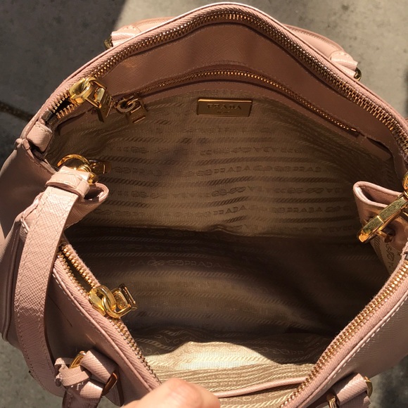 Authentic Prada Saffiano Lux Double Zip Tote - Picture 7 of 11